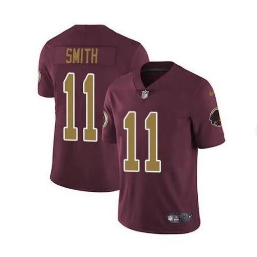 Men Washington Redskins 11 Alex Smith Nike Red Color Rush Limited NFL Jersey